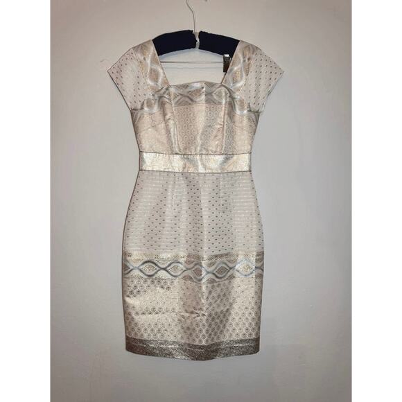 Marchesa Voyage Arabian Stars Align Sheath by size 4 - Picture 3 of 11